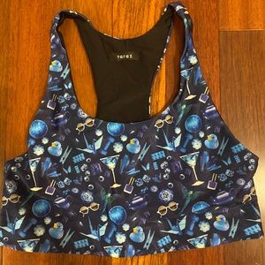 Terez size large new without tags sports bra